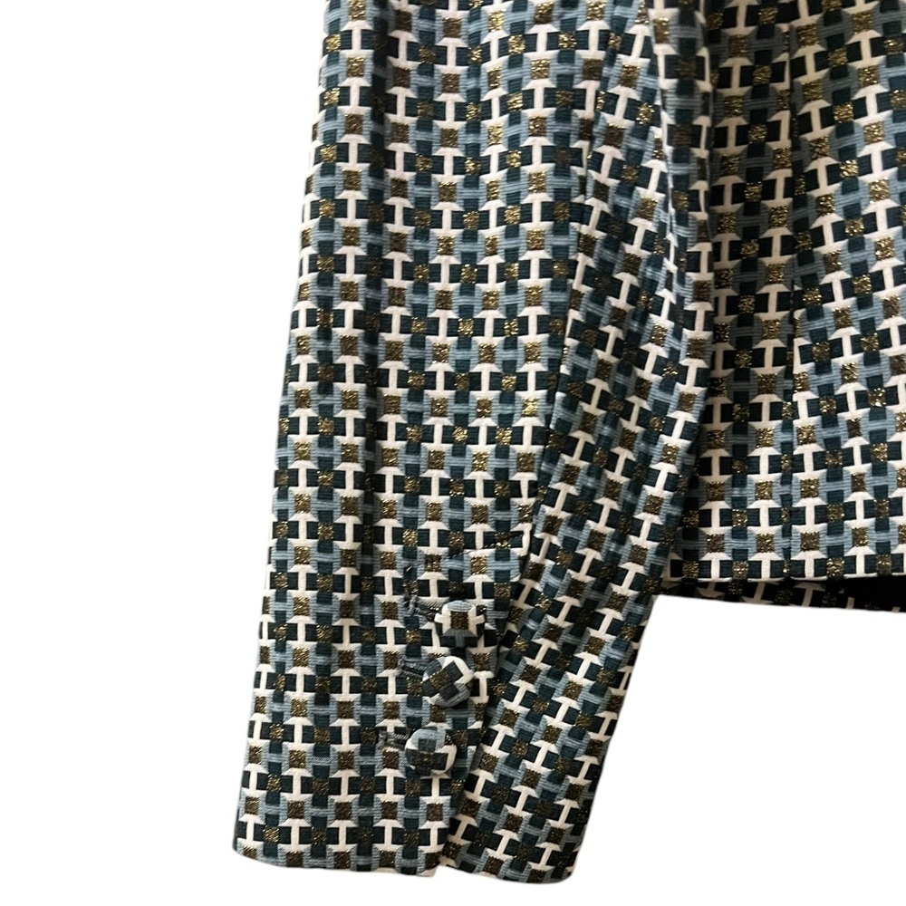 Boden Jacket The‎ Canonbury Jacquard Blazer Sz S US 4 - Picture 10 of 14